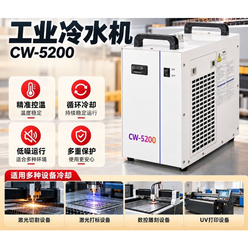 Industrial Chiller CW5200 Smal - Laser Industrial Chiller 评论和价格