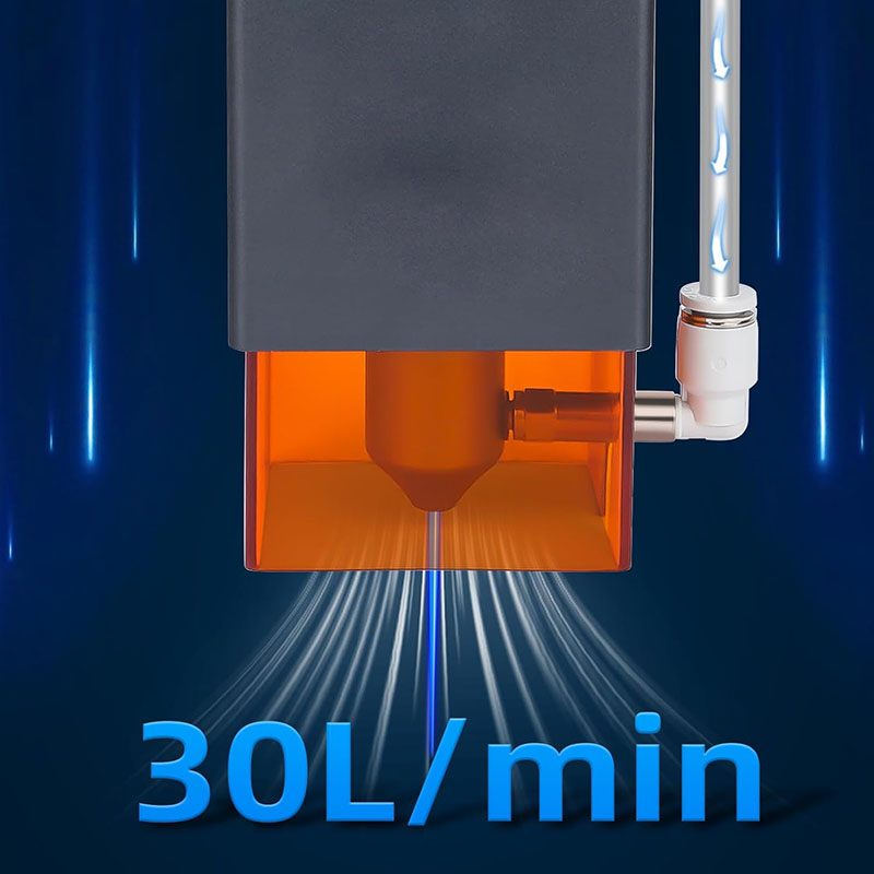 CNC 30L/Min Laser Air Assist P - Industrial Laser Engraver 评论和价格