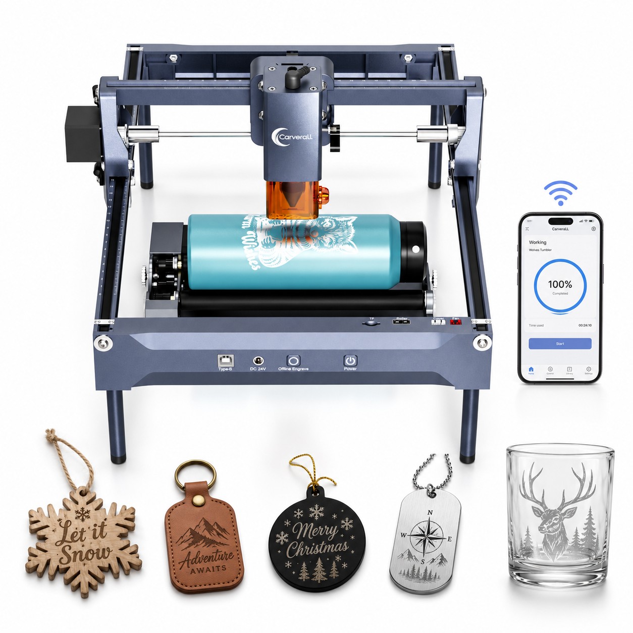 Carverall K15 Pro Laser Engrav - Industrial Laser Engraver 评论和价格
