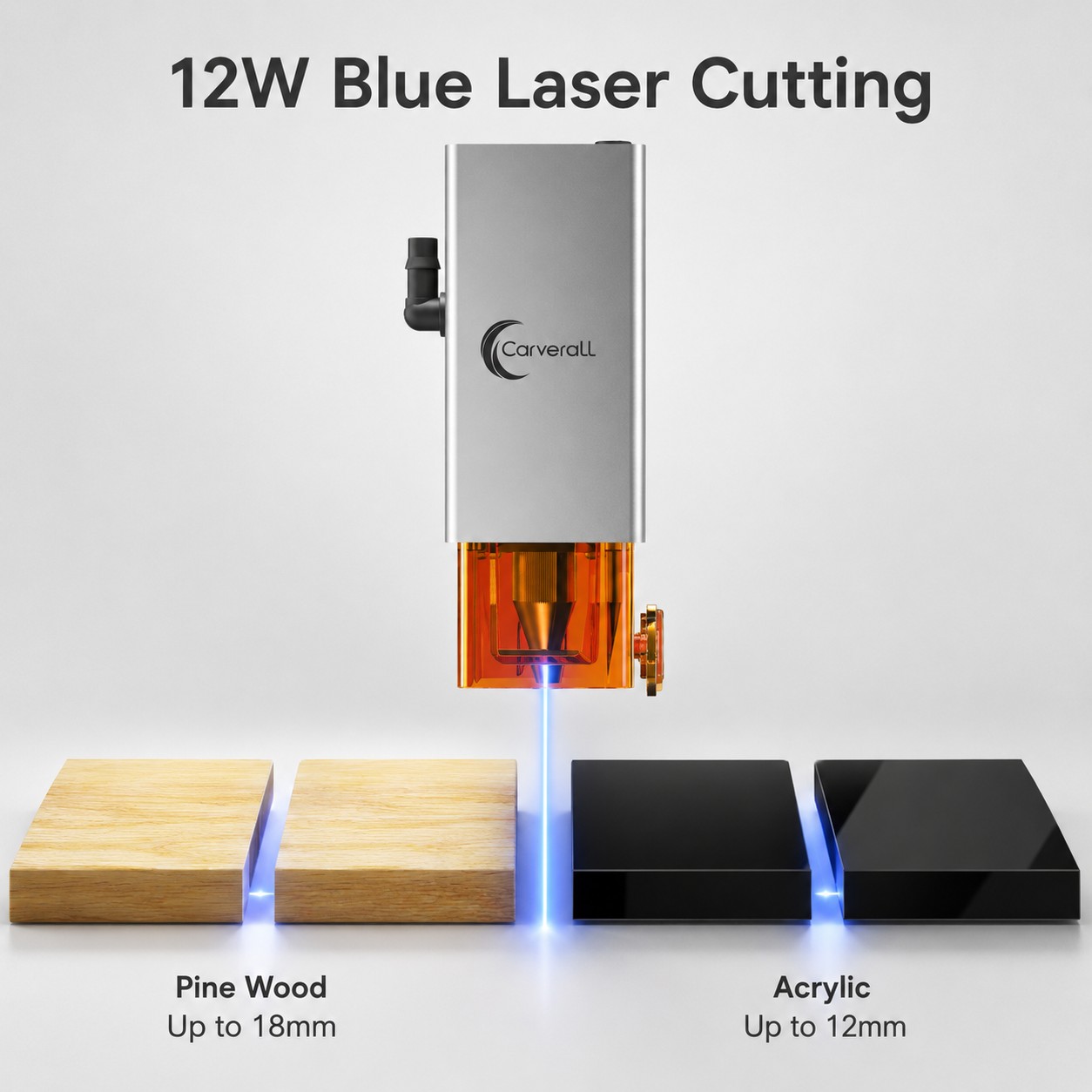 K15 PRO 12W Laser Engraver Cut - Industrial Laser Engraver 评论和价格