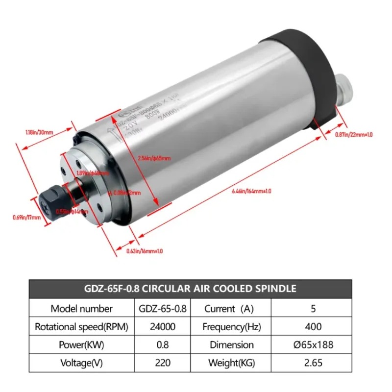24000RPM Round Water‑Cooled Sp - Cnc Spindle Motor 评论和价格