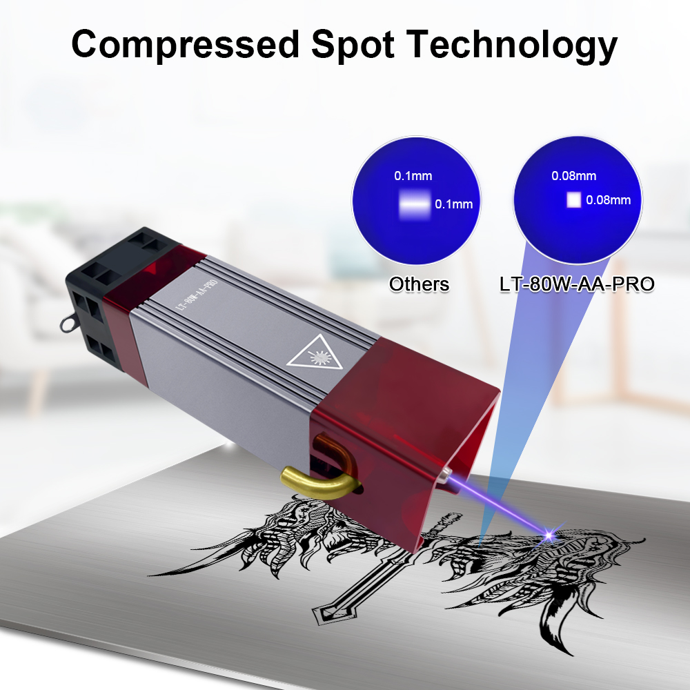 LASER TREE Pro 80W CNC Laser H - Industrial Laser Engraver 评论和价格