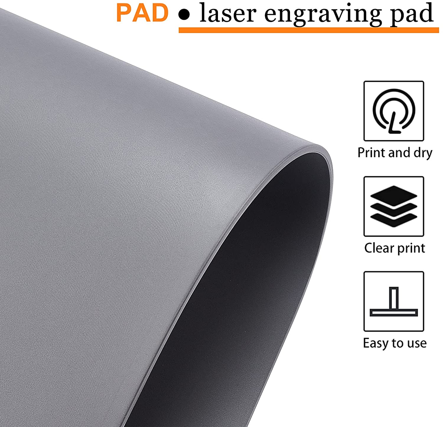 A4 Rubber Mat DIY Laser engrav - Laser Marking Machine 评论和价格